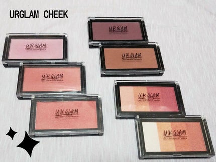 UR GLAM GRADATION CHEEK/U R GLAM/パウダーチークを使ったクチコミ(1枚目)