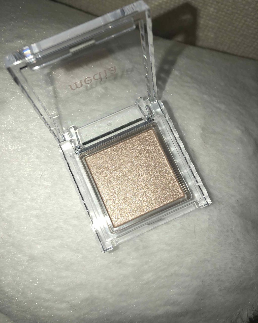 ブライトアップアイシャドウ/media/単色アイシャドウを使ったクチコミ（2枚目）