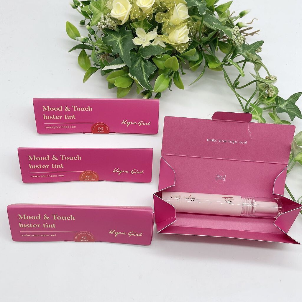 ムードアンドタッチラスターティント/Hope Girl/リップティントを使ったクチコミ(2枚目)