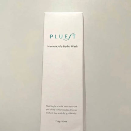 マンナンジェリーハイドロウォッシュ/PLUEST/洗顔料を使ったクチコミ(1枚目)
