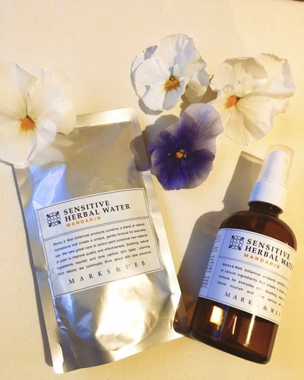 センシティブハーバルウォーター/MARKS&WEB/ミスト状化粧水を使ったクチコミ(1枚目)