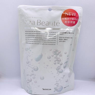 バスクリン spa beauteのクチコミ「バスクリンのspa beauteを使用しました😊

ウェルネス発想で健康な肌に整える、きめ細か.....」（1枚目）