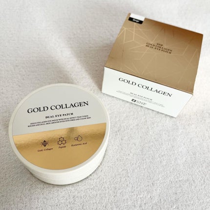 GOLD COLLAGEN DUAL EYE PATCH/SNP/アイケア・アイクリームを使ったクチコミ(1枚目)