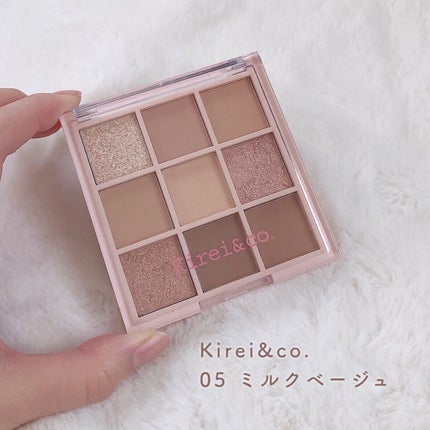 アイシャドウパレット/Kirei&co./アイシャドウパレットを使ったクチコミ(2枚目)