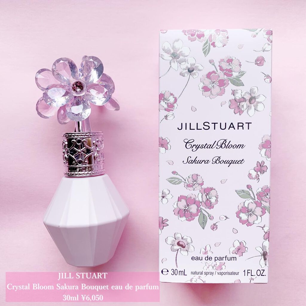クリスタルブルーム サクラブーケ オードパルファン /JILL STUART/香水(レディース)を使ったクチコミ(2枚目)