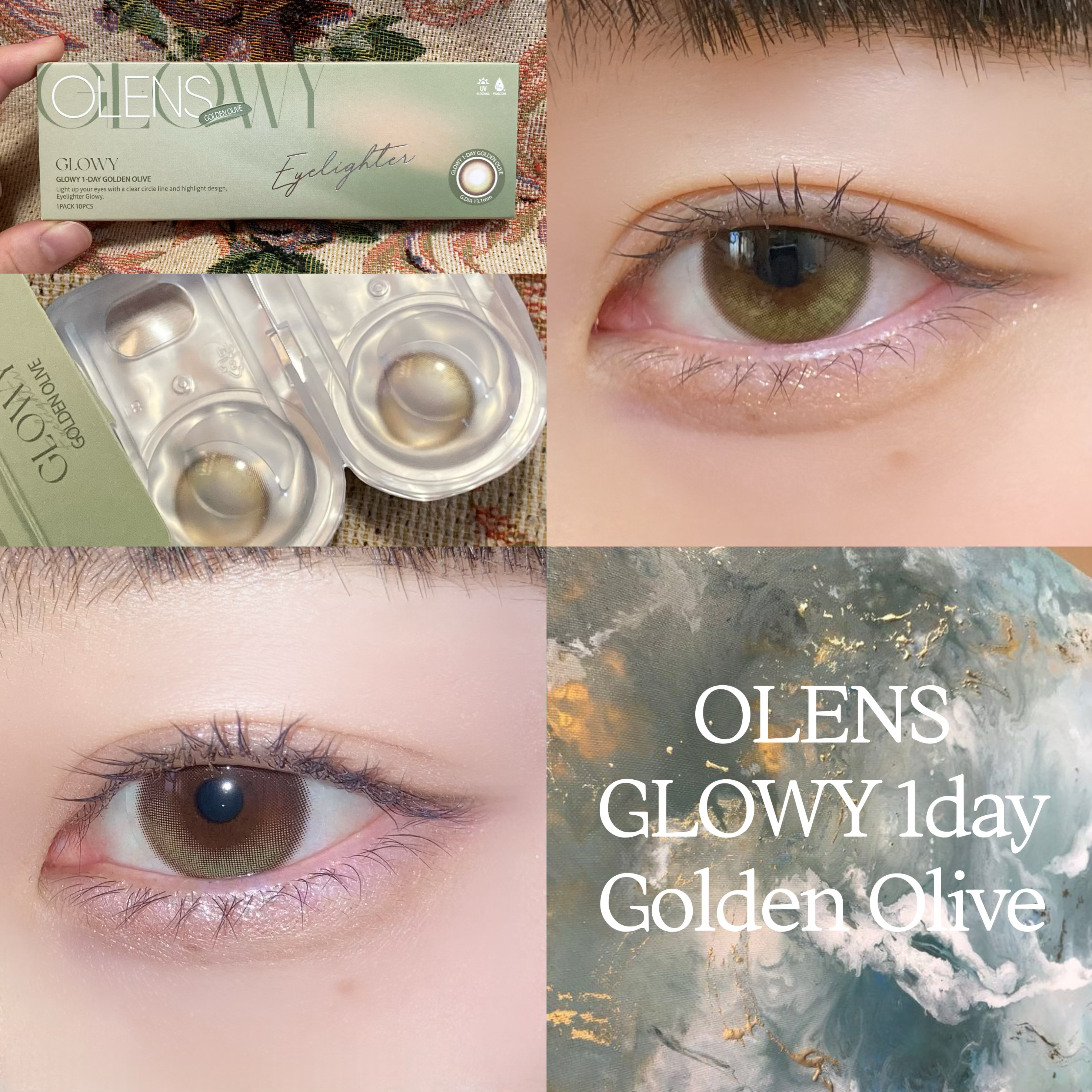 SCANDI 1day/OLENS/カラーコンタクトレンズを使ったクチコミ（2枚目）