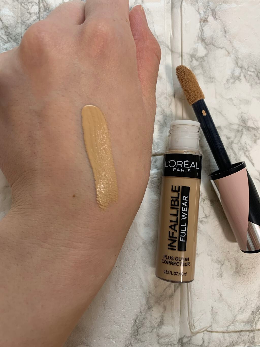インファリブル フルウェア コンシーラー/ロレアル パリ/リキッドコンシーラーを使ったクチコミ(2枚目)