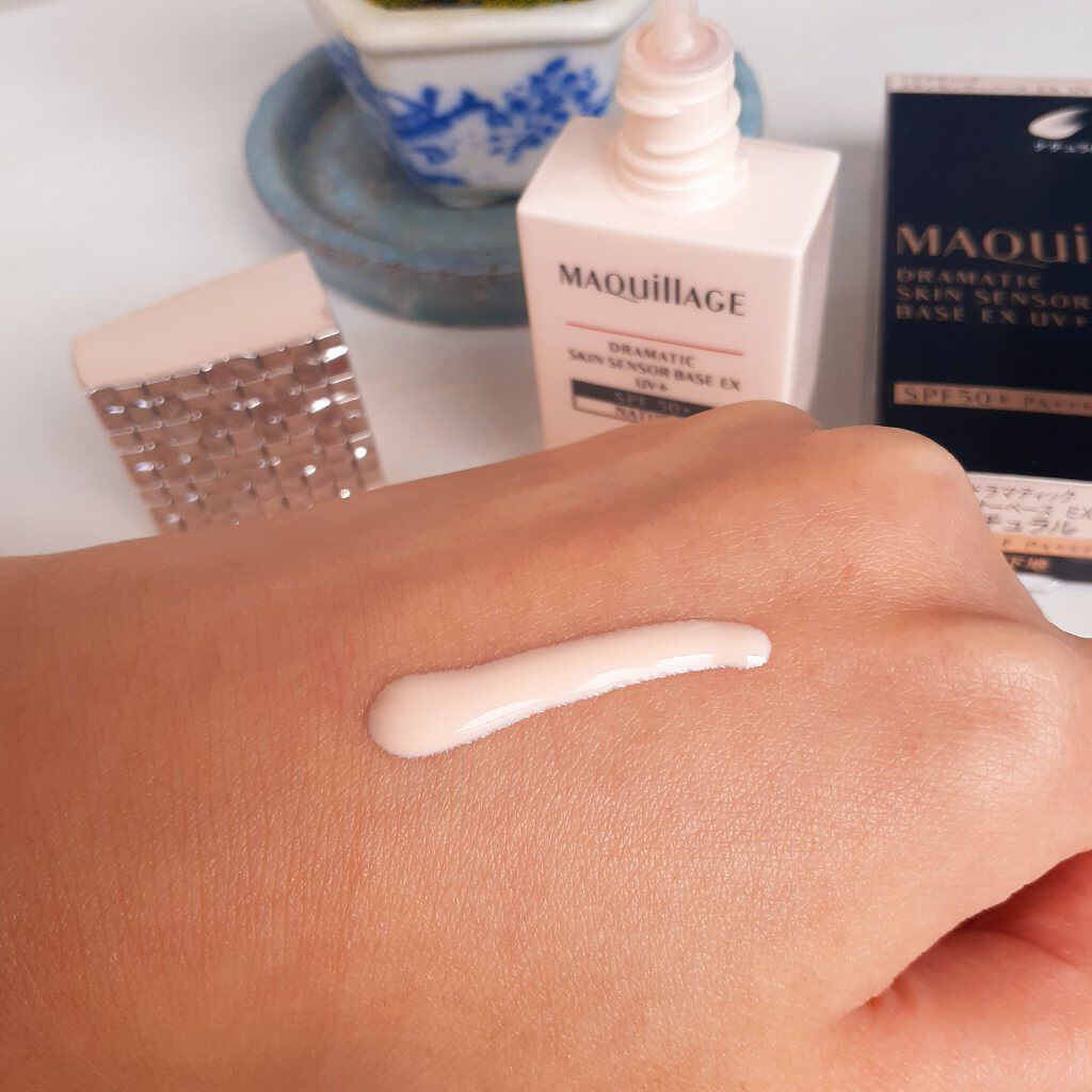 ドラマティックスキンセンサーベース EX UV+/マキアージュ/化粧下地を使ったクチコミ（3枚目）