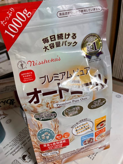 プレミアム ピュア オートミール/ニッショク/オートミールを使ったクチコミ(1枚目)