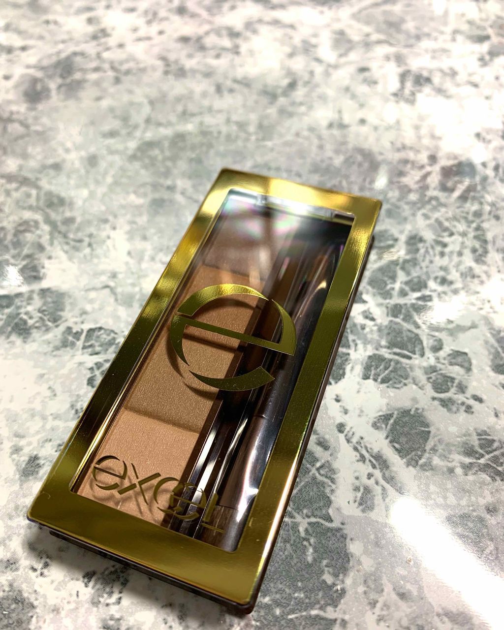 スタイリング パウダーアイブロウ/excel/パウダーアイブロウを使ったクチコミ(1枚目)