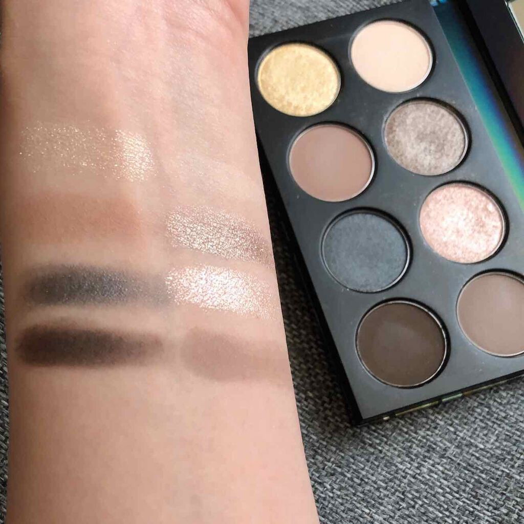 スモーク&メタルズ アイシャドウ パレット/BOBBI BROWN/アイシャドウパレットを使ったクチコミ(2枚目)