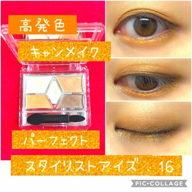 【旧品】パーフェクトスタイリストアイズ/キャンメイク/アイシャドウパレットを使ったクチコミ（1枚目）