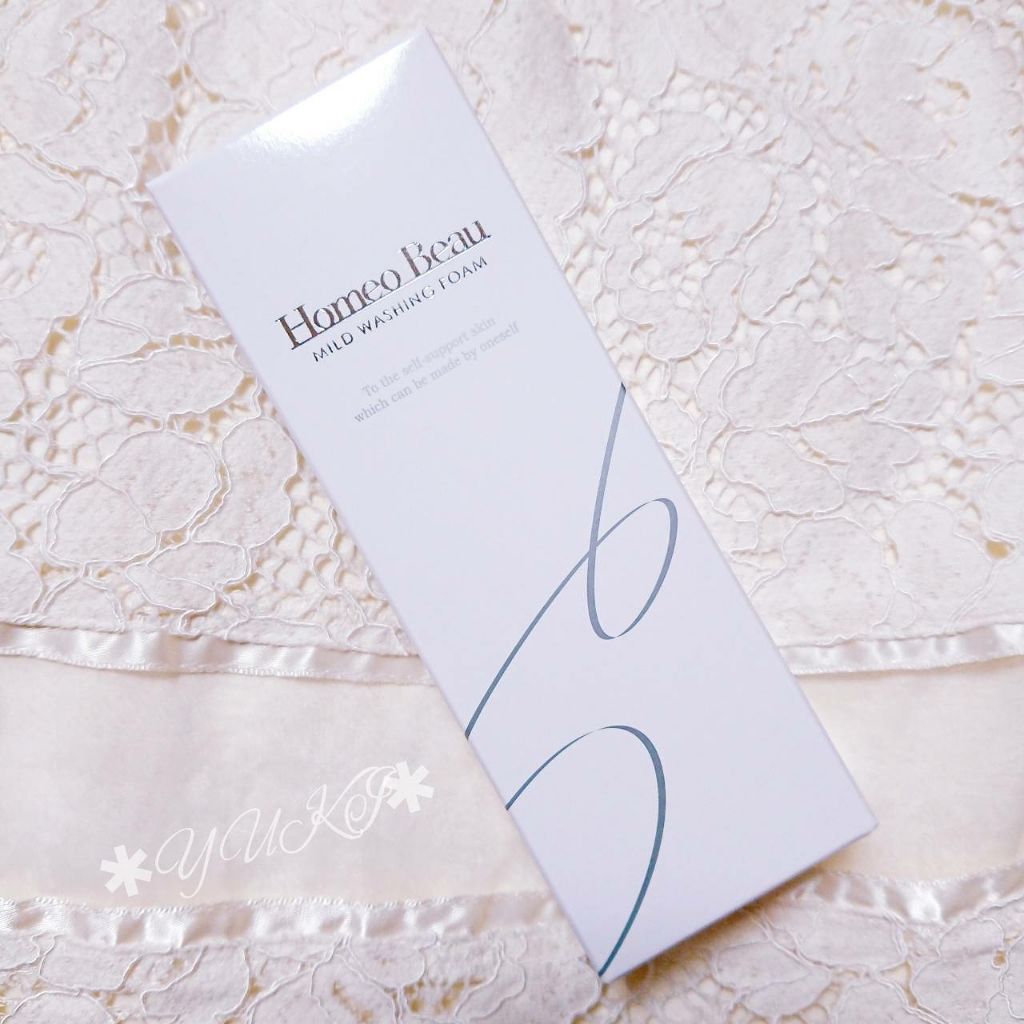 マイルドウォッシングフォーム/Homeo Beau/洗顔フォームを使ったクチコミ（2枚目）