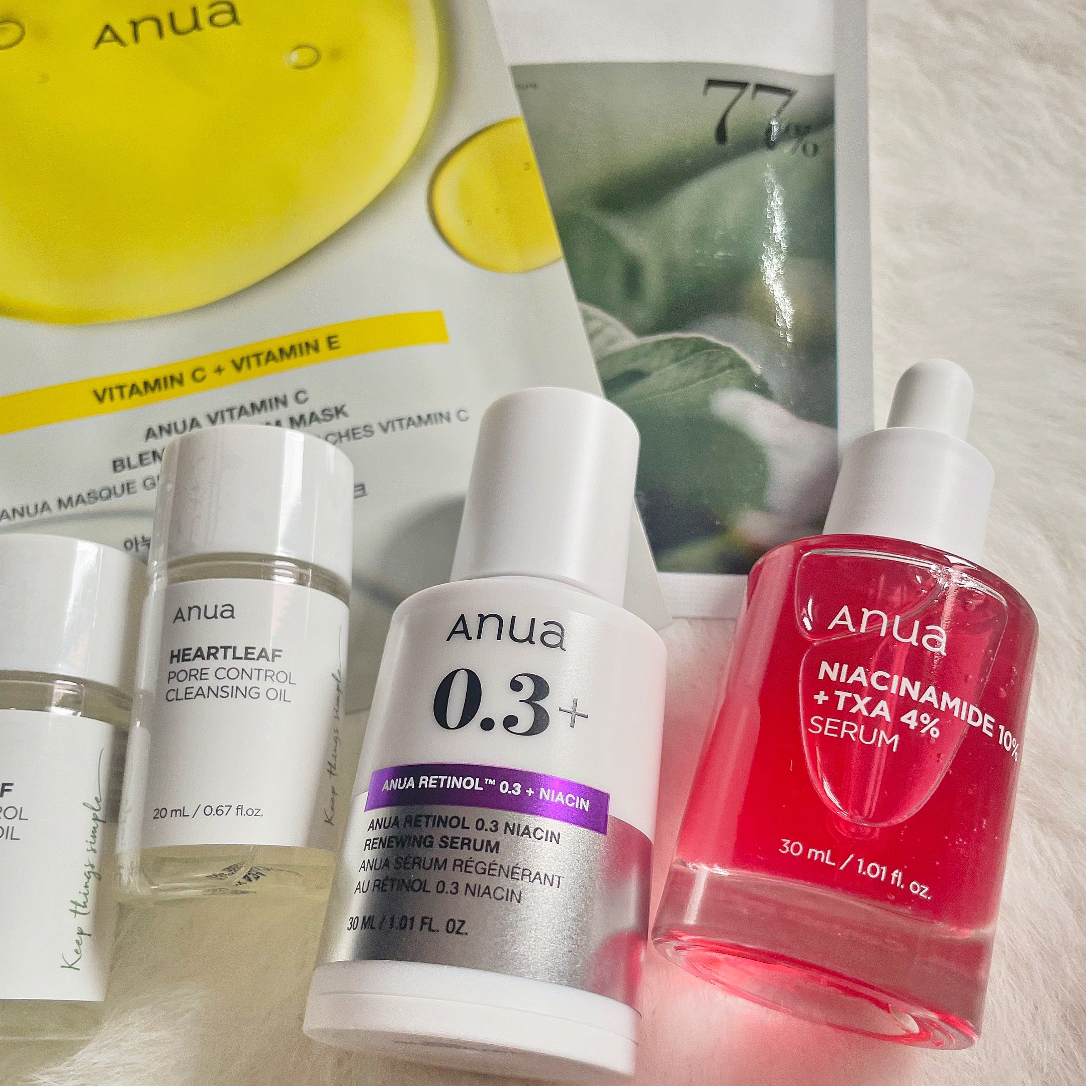 レチノール0.3 ナイアシンリニューイングセラム/Anua/美容液を使ったクチコミ（1枚目）