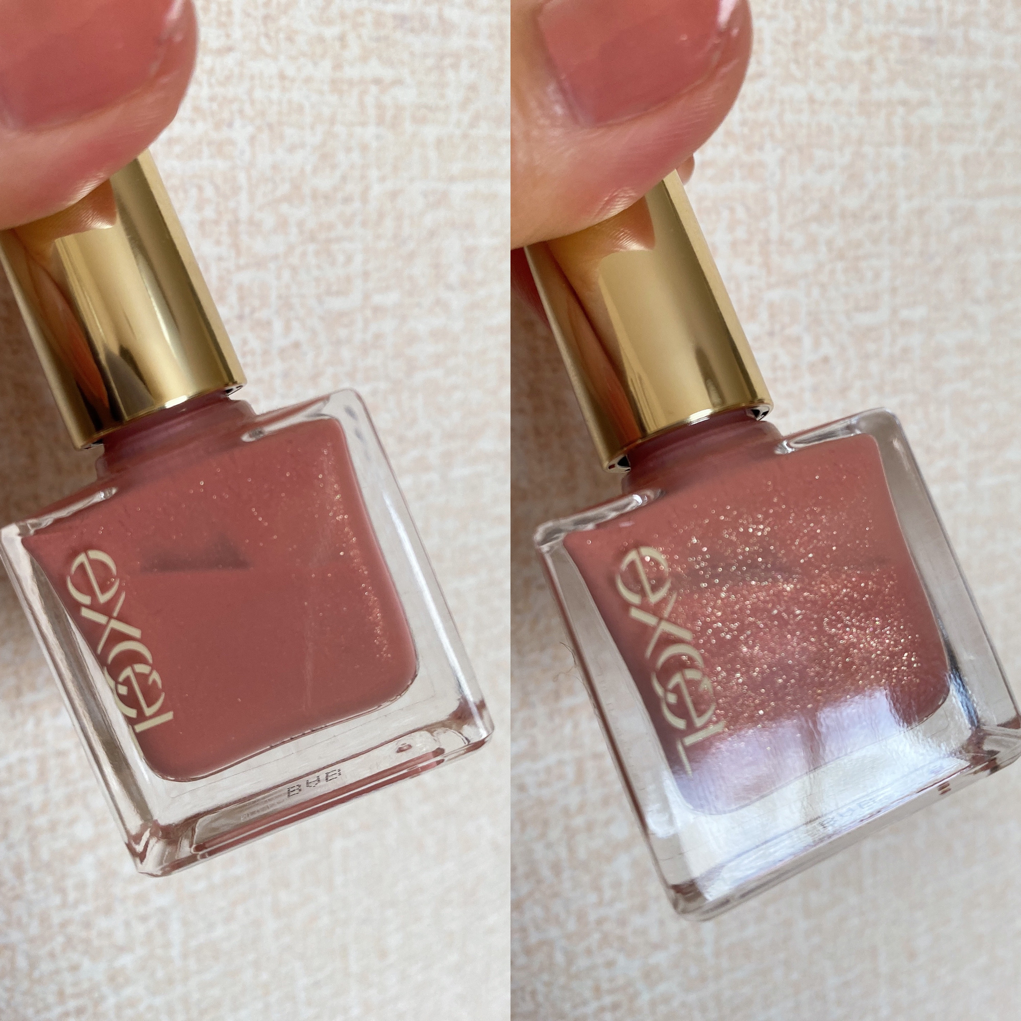 エクセル ネイルポリッシュ N NL49 ストロベリームーン/excel/マニキュアを使ったクチコミ（2枚目）