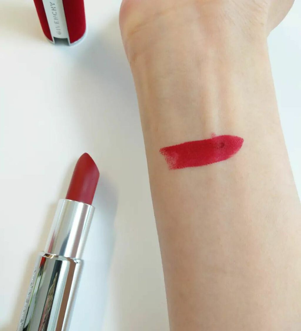 ルージュ・ジバンシイ・ベルベット/GIVENCHY/口紅を使ったクチコミ(2枚目)