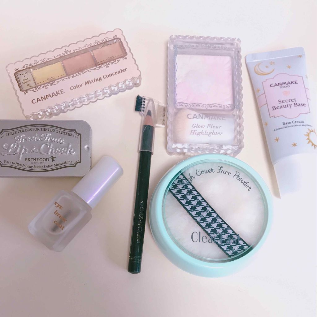 カラーミキシングコンシーラー/キャンメイク/パレットコンシーラーを使ったクチコミ(3枚目)