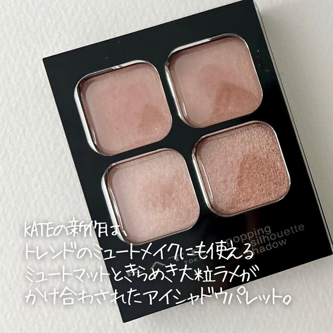 ケイト ポッピングシルエットシャドウ/KATE/アイシャドウパレットを使ったクチコミ(2枚目)