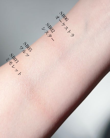 シームレストーン ブラッシュ/excel/パウダーチークを使ったクチコミ(4枚目)