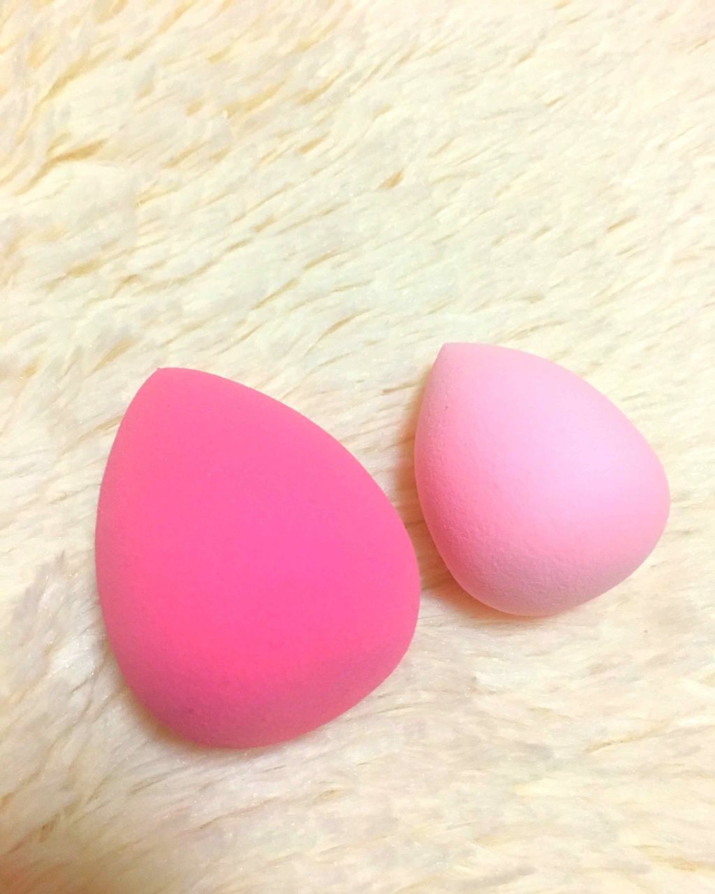 しっとりふわふわ滑らかな肌触り3Dメイクパフ/キャンドゥ/パフ・スポンジを使ったクチコミ(2枚目)