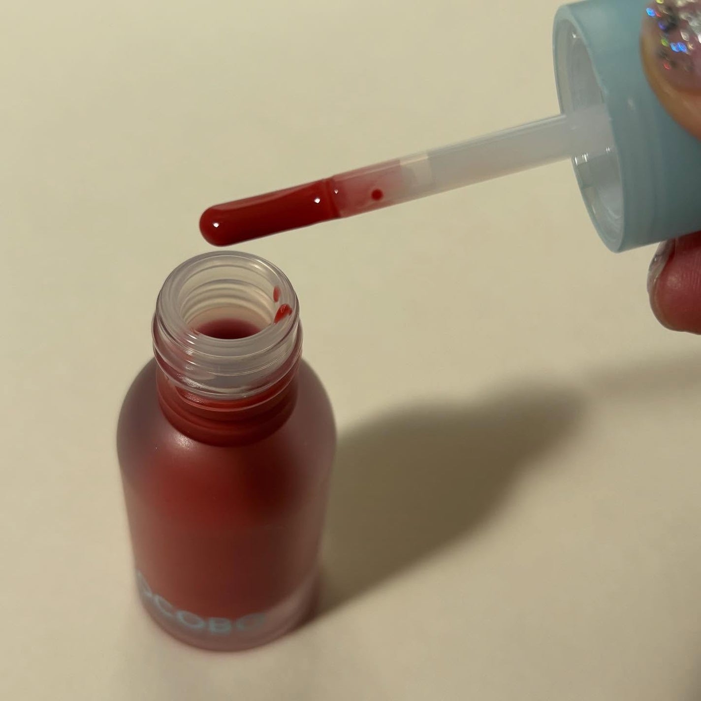 ジューシーベリープランピングリップオイル/TOCOBO/リップグロスを使ったクチコミ(7枚目)