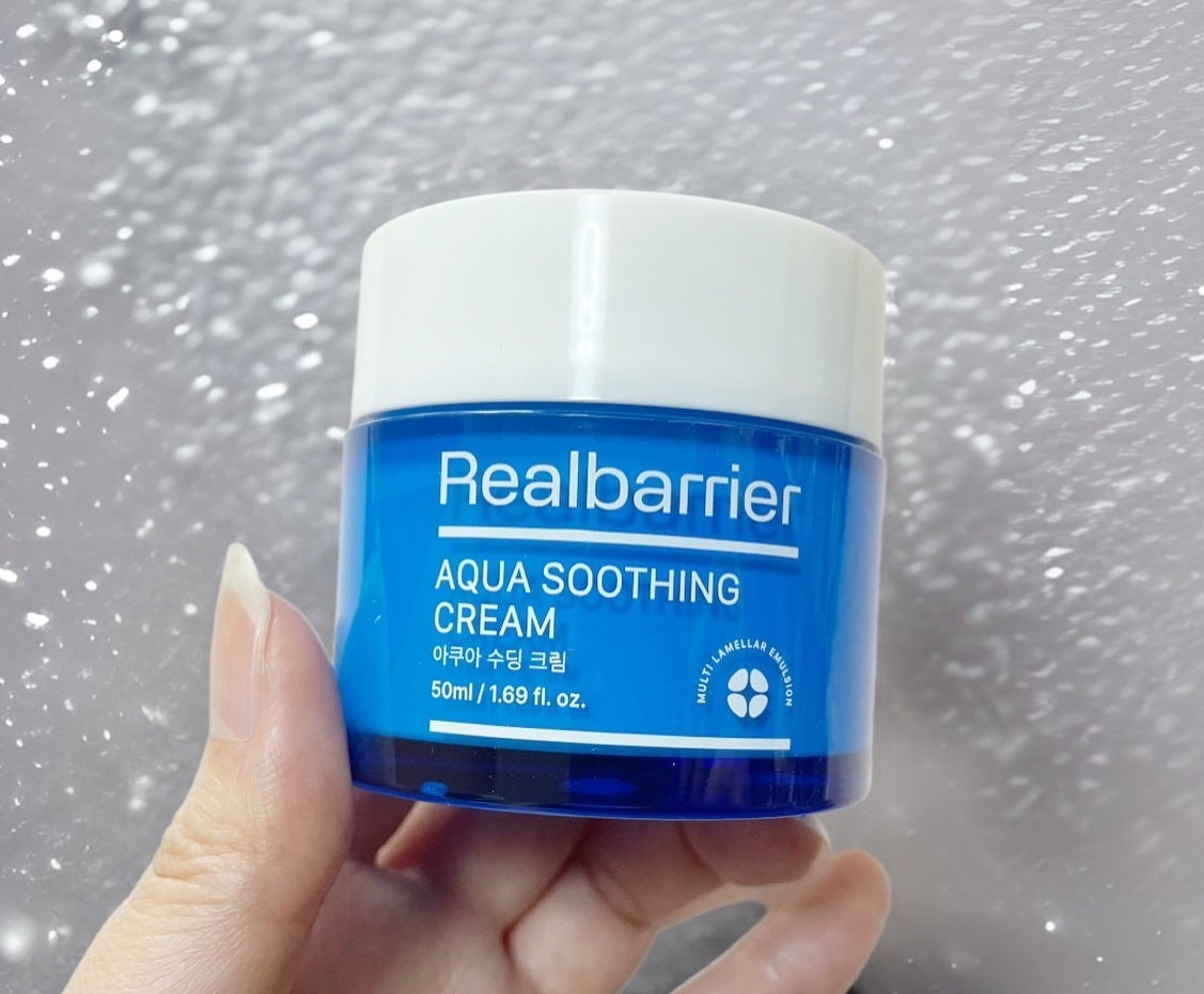 アクアスージングクリーム/Real Barrier/フェイスクリームを使ったクチコミ(4枚目)