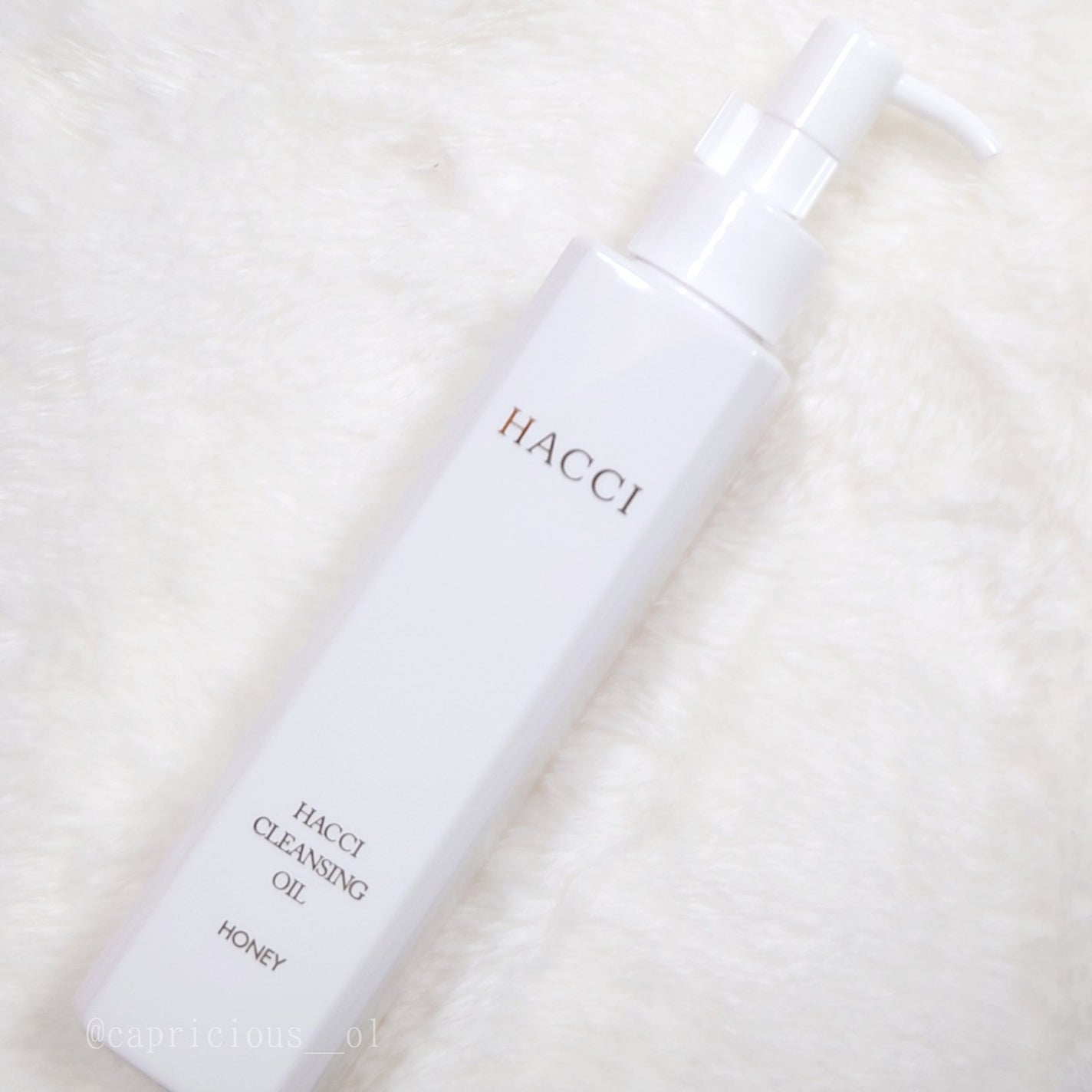 クレンジングオイル/HACCI/オイルクレンジングを使ったクチコミ(1枚目)
