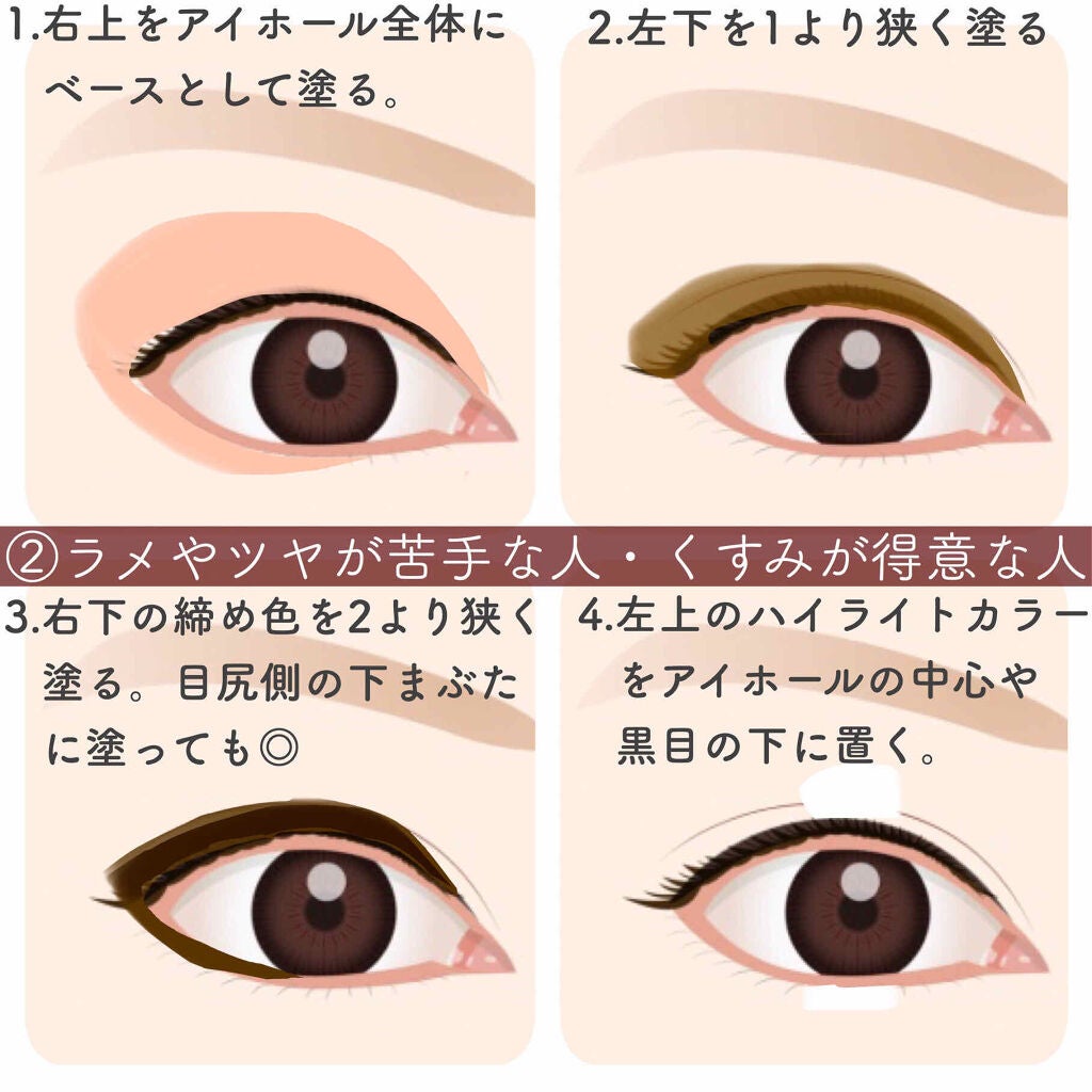 スキンモデリングアイズ/LUNASOL/アイシャドウパレットを使ったクチコミ(3枚目)