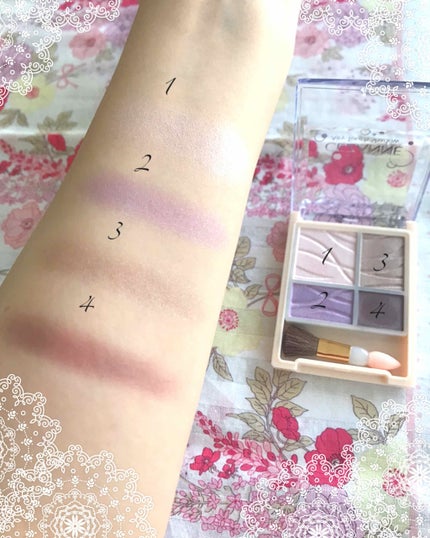 エアリータッチシャドウ/CEZANNE/アイシャドウパレットを使ったクチコミ(4枚目)