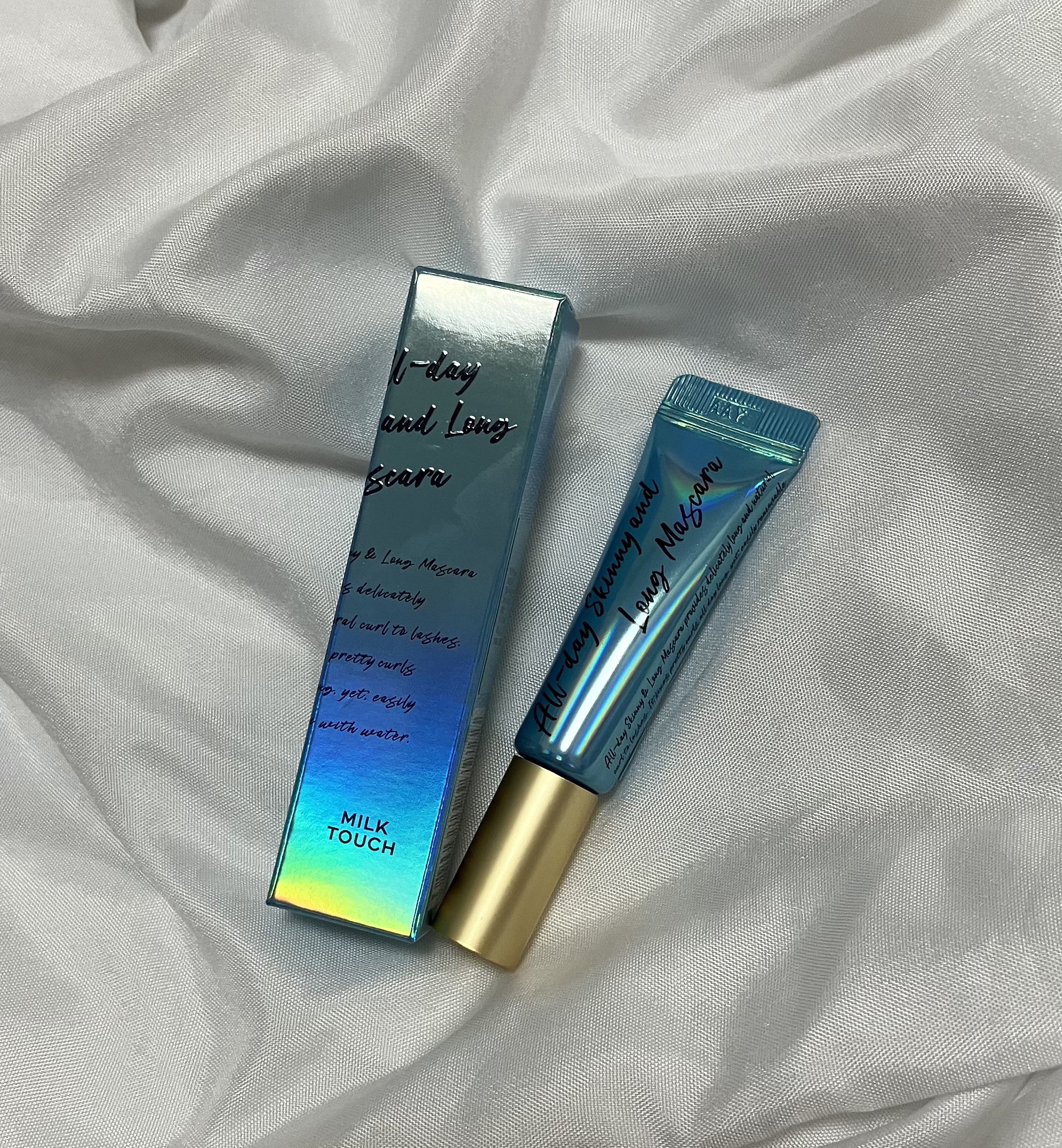 オールデイ スキニー アンド ロングマスカラ ブラック/Milk Touch/マスカラを使ったクチコミ（1枚目）