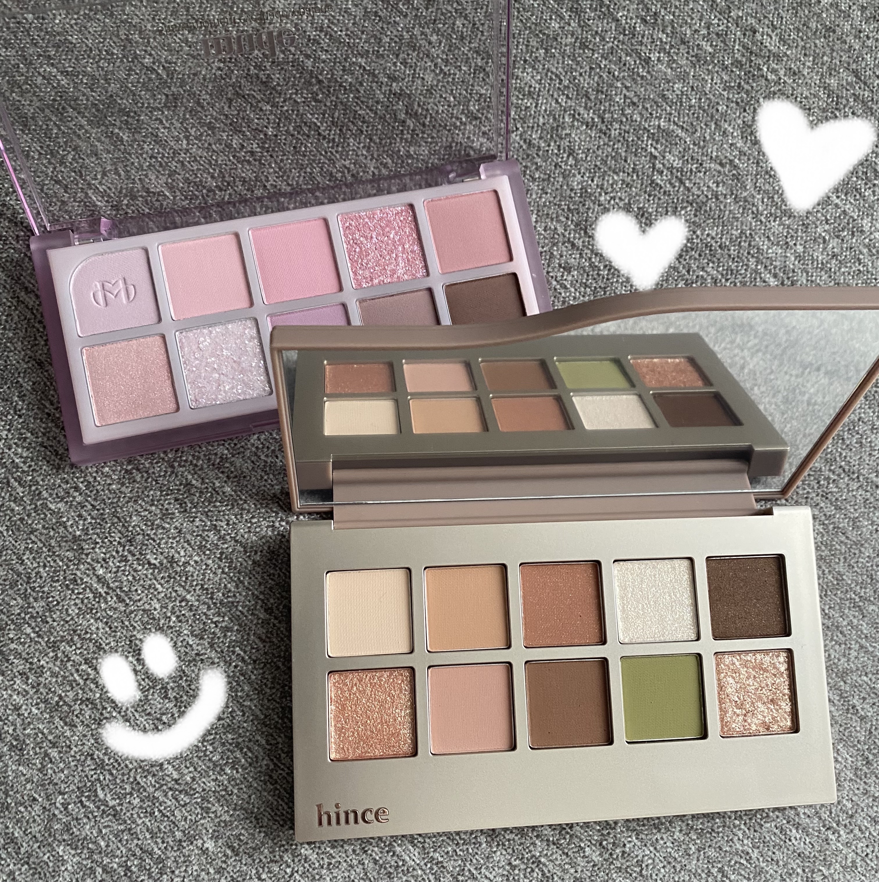 ニューデップスアイシャドウパレット/hince/アイシャドウパレットを使ったクチコミ（2枚目）