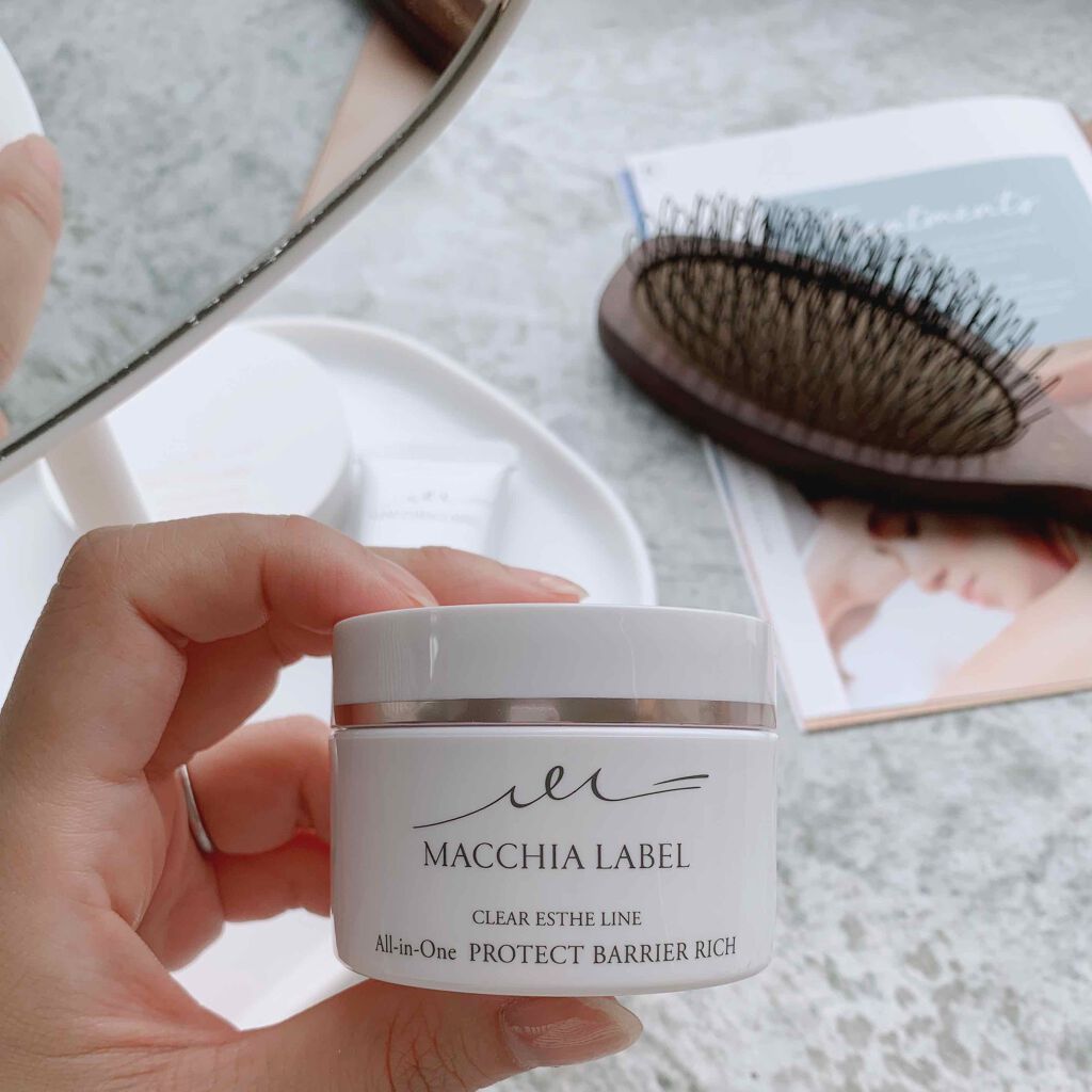 薬用プロテクトバリアリッチ/Macchia Label/オールインワン化粧品を使ったクチコミ(2枚目)