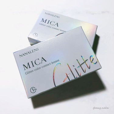 MICA.3month/NANA LENS/カラーコンタクトレンズを使ったクチコミ（2枚目）