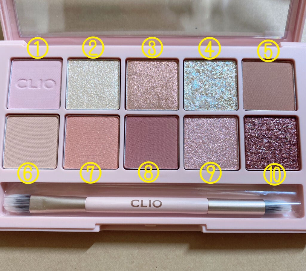 プロ アイ パレット/CLIO/アイシャドウパレットを使ったクチコミ(3枚目)