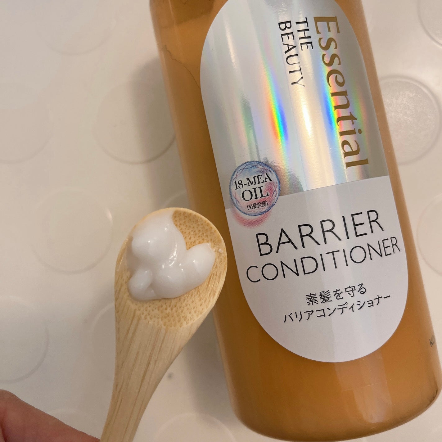 ザビューティ 髪のキメ美容素髪を守る バリアシャンプー/コンディショナー/エッセンシャル/シャンプー・コンディショナーを使ったクチコミ(3枚目)