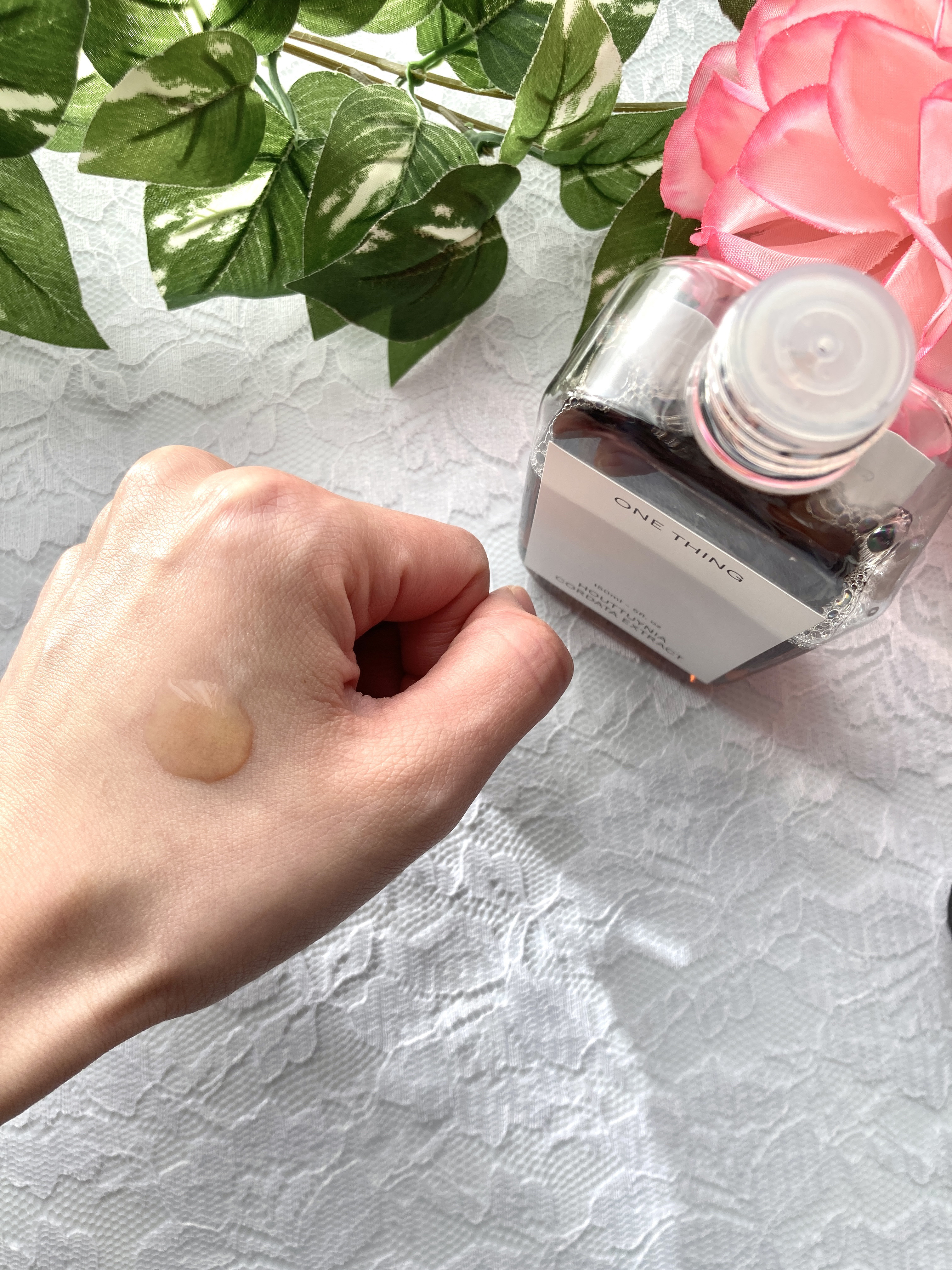 ドクダミ化粧水 150ml/ONE THING/化粧水を使ったクチコミ（3枚目）