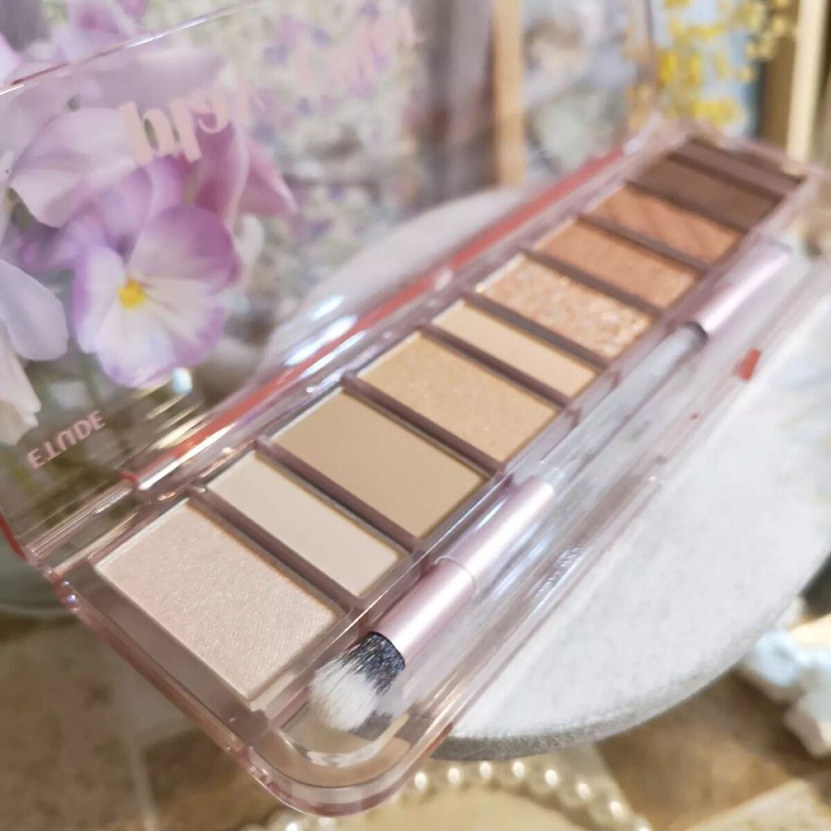 プレイカラー アイシャドウ/ETUDE/アイシャドウパレットを使ったクチコミ(3枚目)