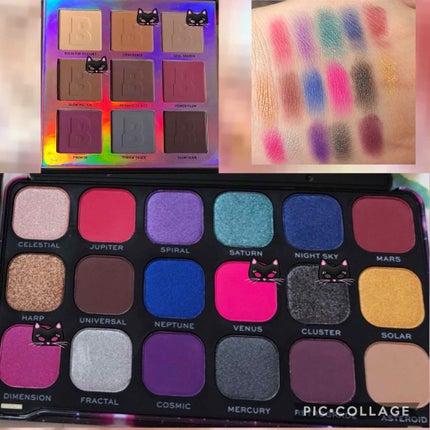 Forever Flawless Constellation Shadow Palette/MAKEUP REVOLUTION/アイシャドウパレットを使ったクチコミ(2枚目)