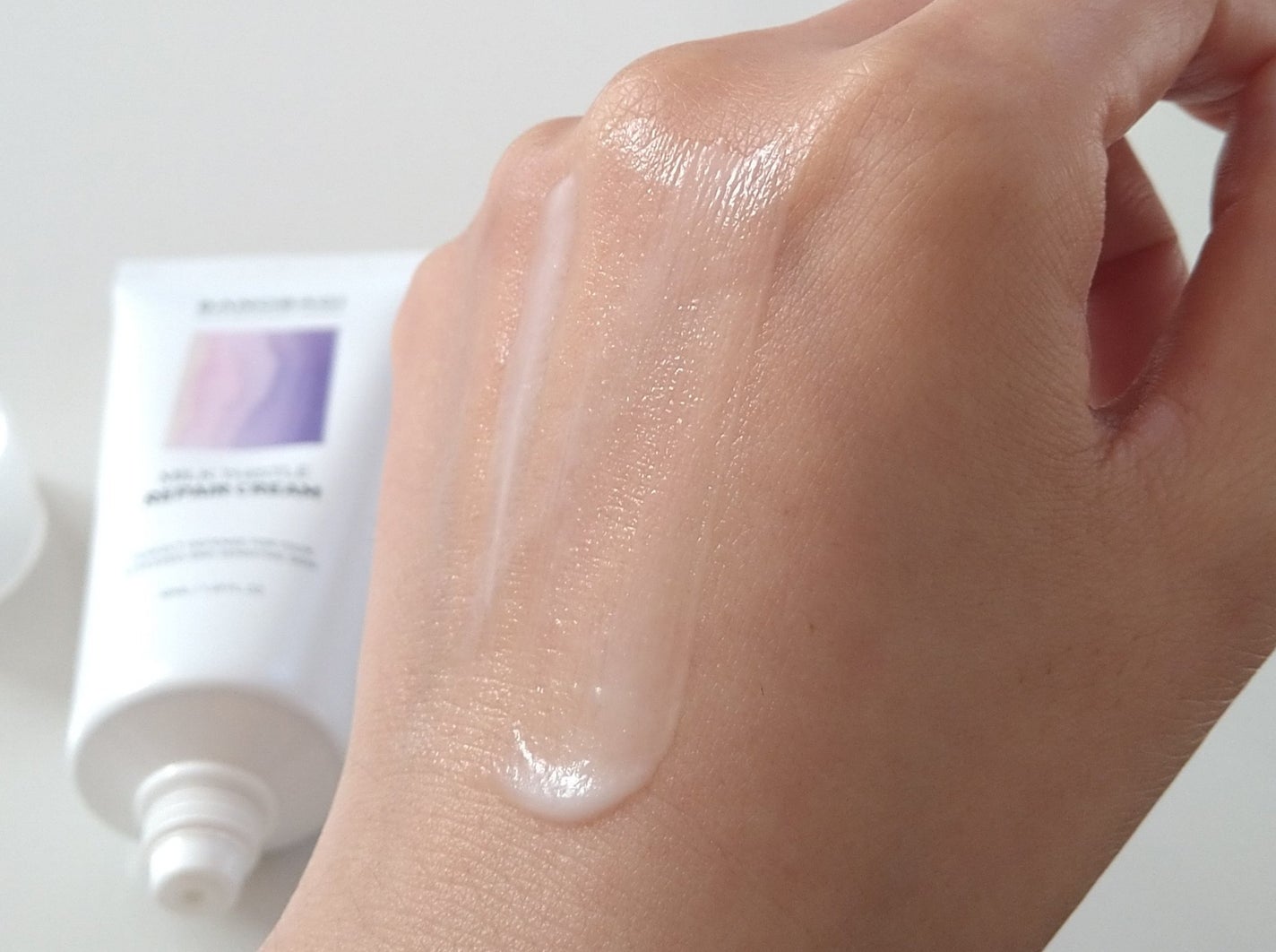 ミルクシスル リペアクリーム/BANOBAGI/フェイスクリームを使ったクチコミ(4枚目)