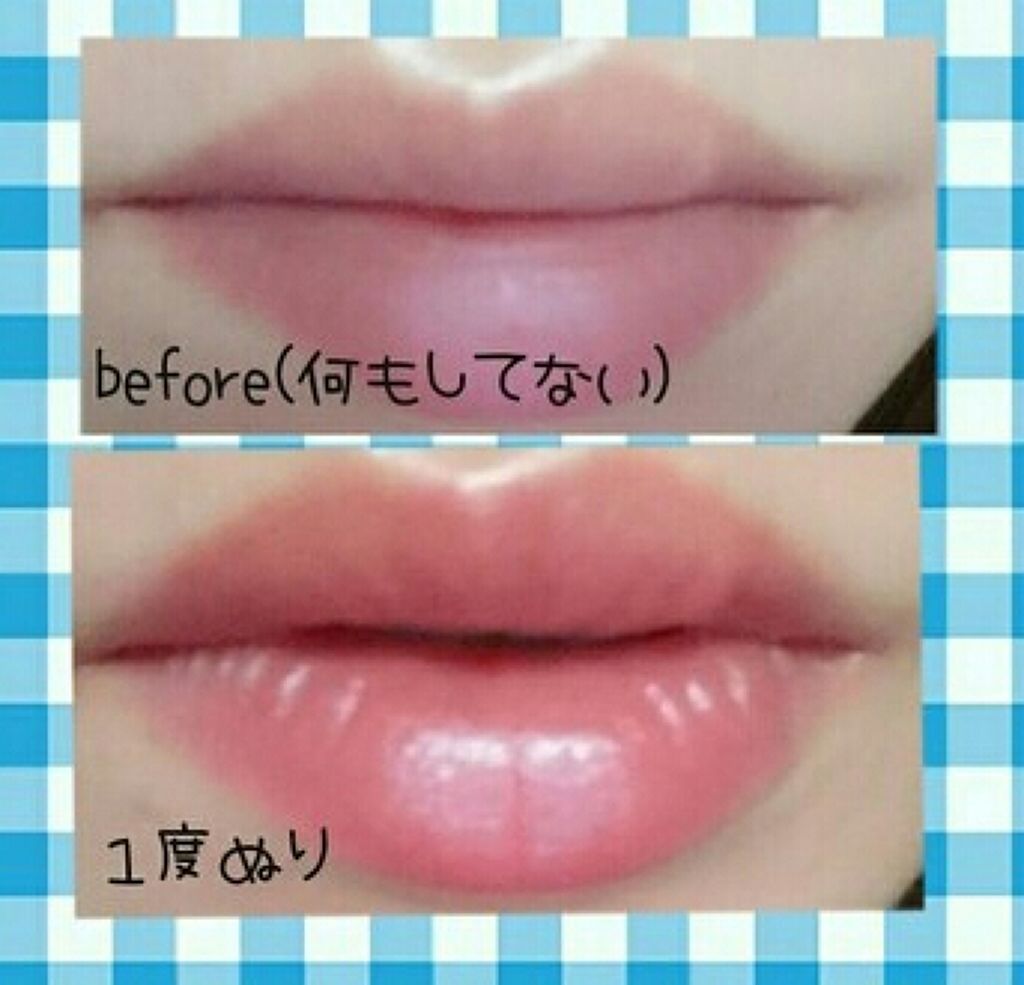 ウォーターリップ ほんのり色つき/メンソレータム/リップクリームを使ったクチコミ（1枚目）