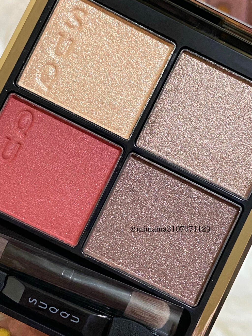 シグニチャー カラー アイズ/SUQQU/アイシャドウパレットを使ったクチコミ(2枚目)