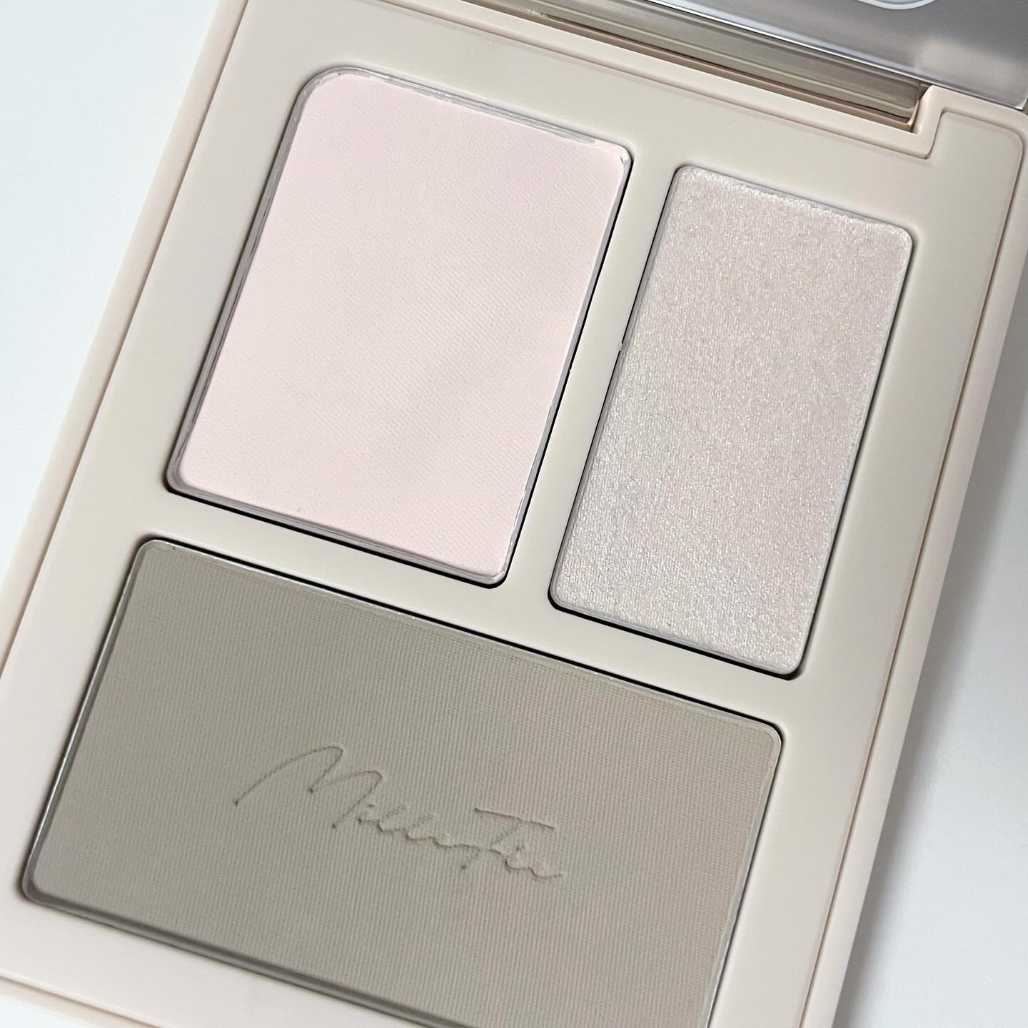 チート顔コントゥアパレット/MilleFée/パウダーハイライトを使ったクチコミ（3枚目）