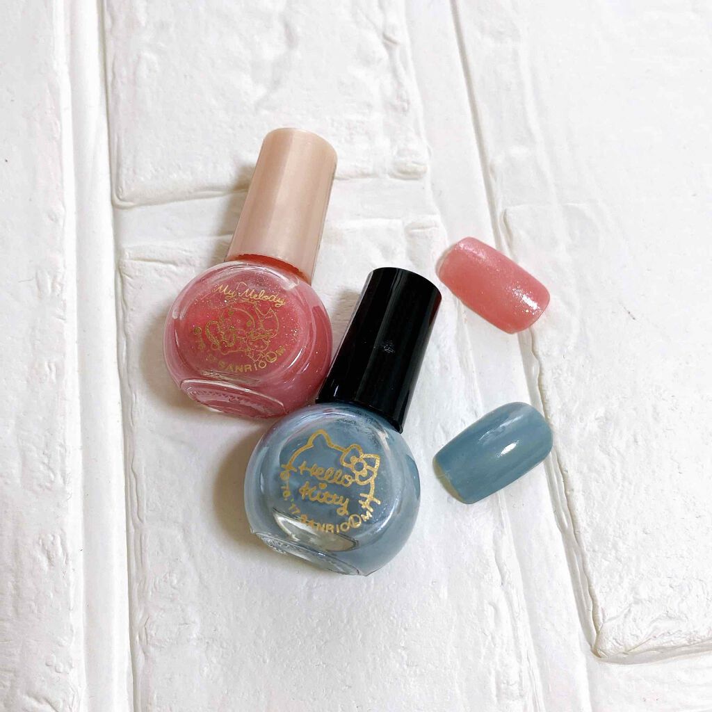 サンリオネイル/DAISO/マニキュアを使ったクチコミ(1枚目)