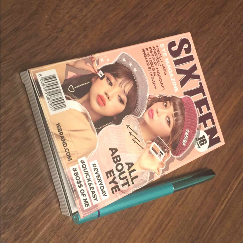 16 EYE MAGAZINE/16BRAND/アイシャドウパレットを使ったクチコミ（1枚目）