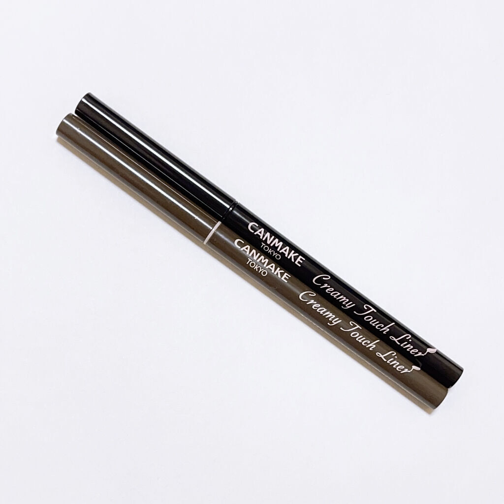 クリーミータッチライナー/キャンメイク/ジェルアイライナーを使ったクチコミ（3枚目）