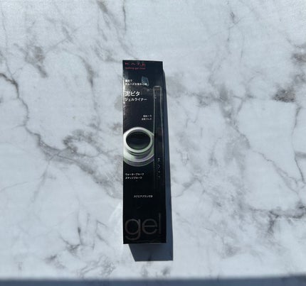 ラスティングジェルアイライナーZ BK-1 漆黒ブラック/KATE/ジェルアイライナーを使ったクチコミ(1枚目)