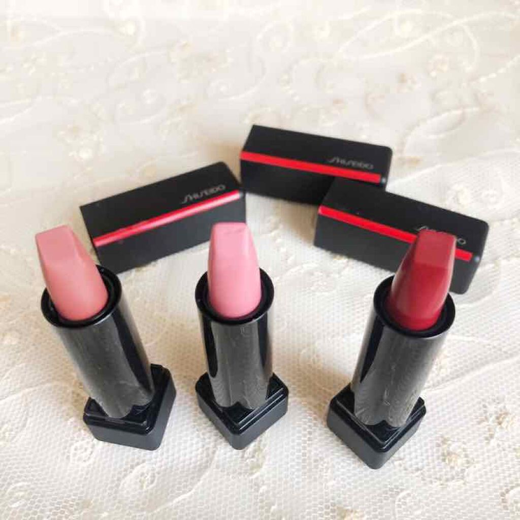 モダンマット パウダーリップスティック ミニセット リミテッド エディション/SHISEIDO/口紅を使ったクチコミ(1枚目)
