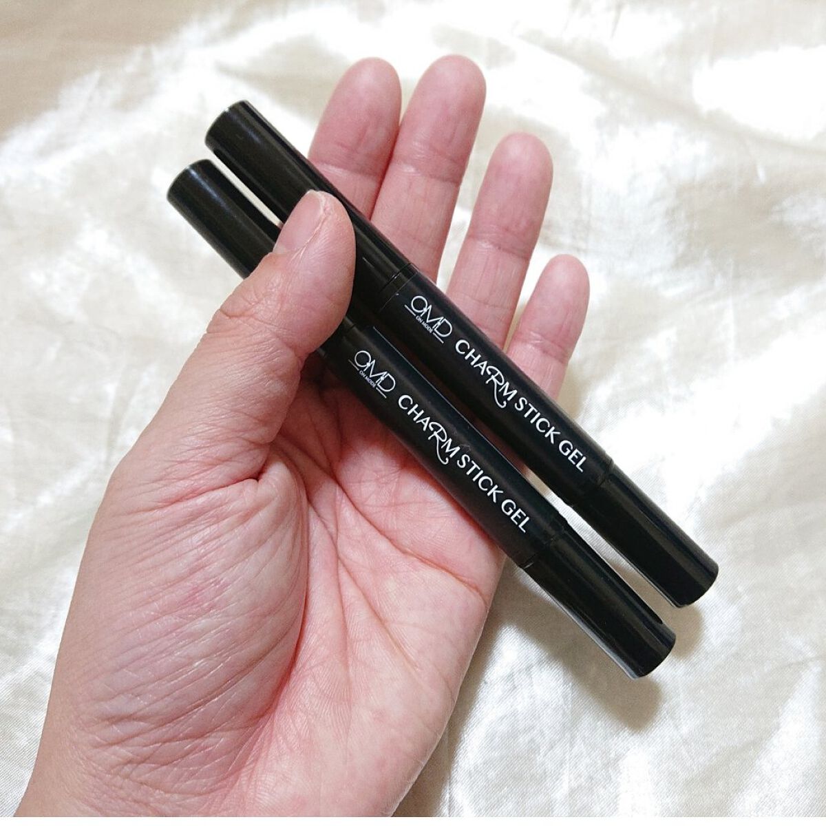 チャームスティックジェル #31 レトロブルー/OMD/オールインワンネイルを使ったクチコミ（3枚目）
