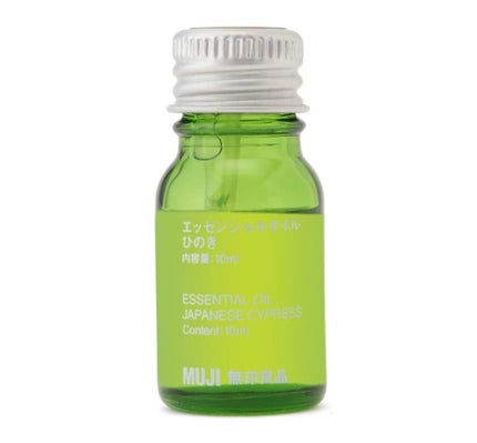 エッセンシャルオイル・ひのき (新)/無印良品/アロマオイルを使ったクチコミ(1枚目)