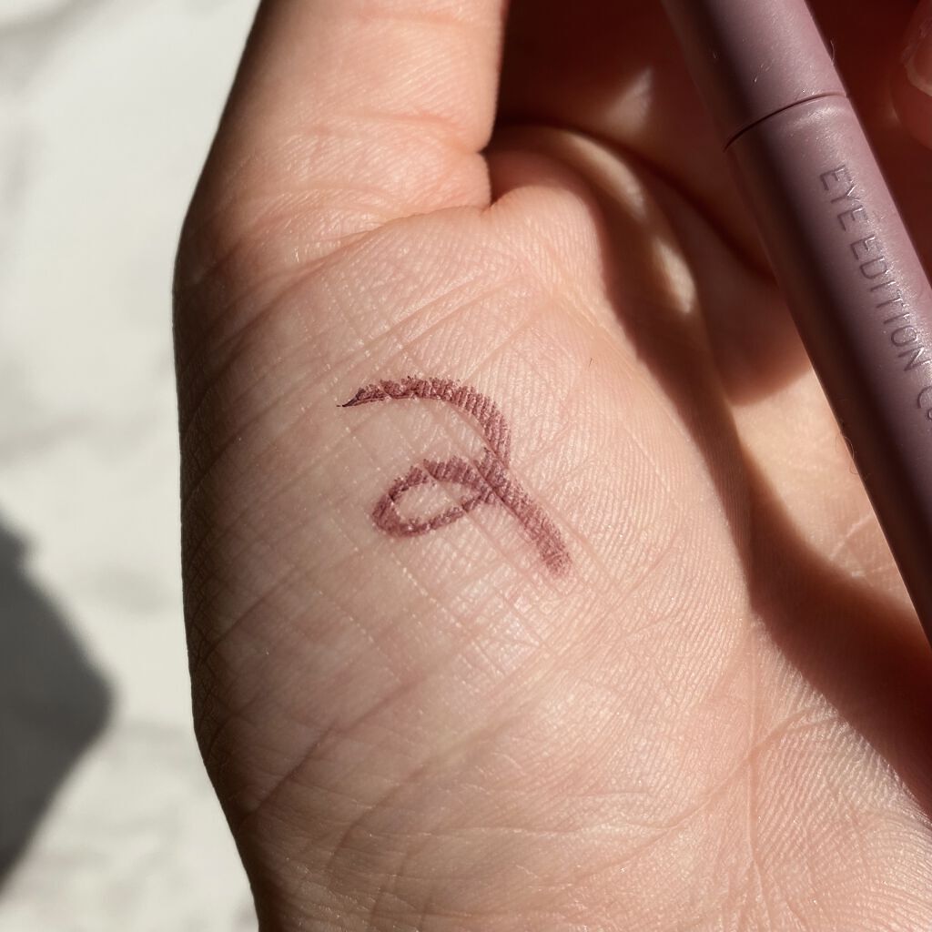 エテュセ ラスティング ジェルライナー 08 カシスシナモン/ettusais/ジェルアイライナーを使ったクチコミ（2枚目）